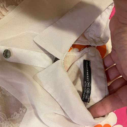 Blouse used, size S, beige