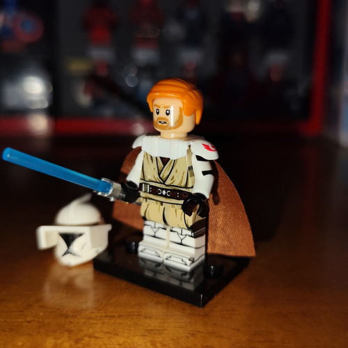 General Kenobi Phase 1 Armor Lego minifigure
