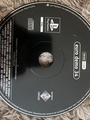 PlayStation PS1 Euro Demo колекция 10 официални диска употребявани