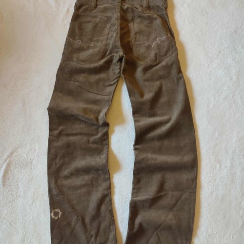 Gsus Sindustries Corduroy Men's Pants beige new, bootcut