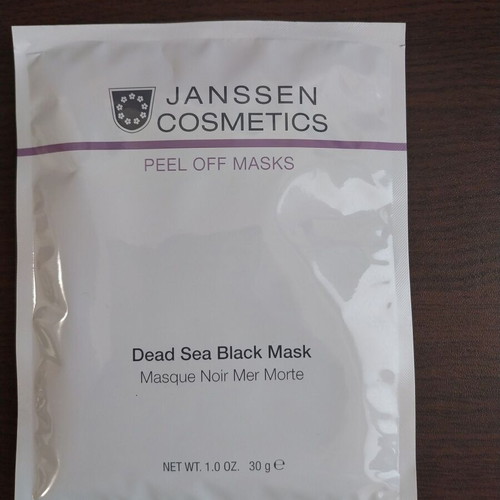 Janssen Cosmetics Dead Sea Black Algomask Set 10 pcs, new, 30g