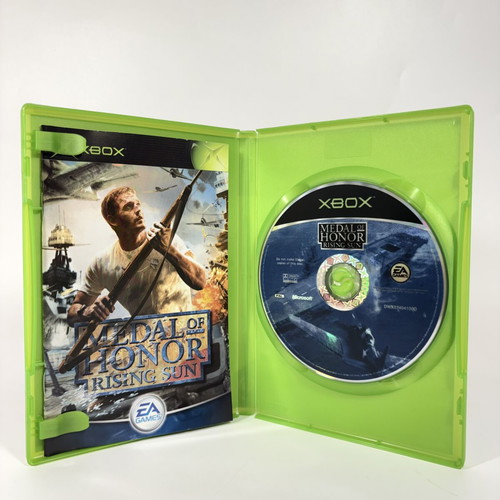 Medal of Honor Rising Sun Xbox game like new, complete with manual