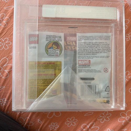 Lego Marvel Iron Man 3 collectible polybag new, AFA 9.0