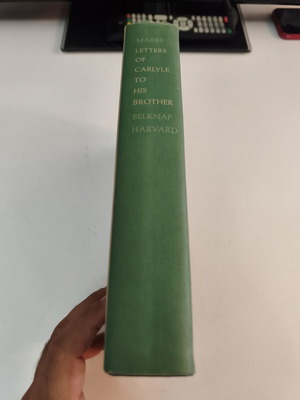 The Letters of Thomas Carlyle to His Brother Alexander used, English