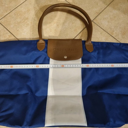 Oriflame travel bag set new, blue with brown details