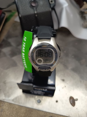 Casio WR50M watch new, black unisex
