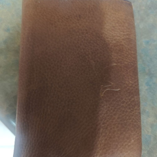 Tripcamel leather wallet like new, unisex, brown