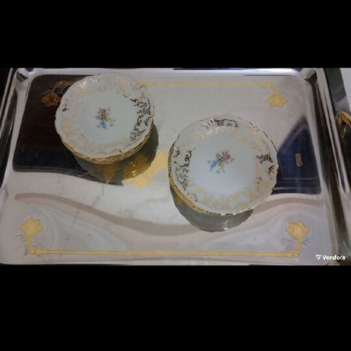 Winterling dessert plates like new, set of 11 porcelain pieces