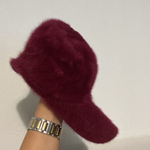 Bordeaux hat like new, one size