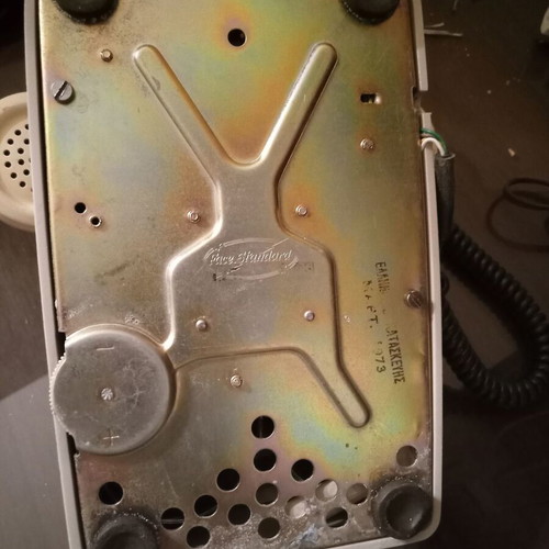 SEH telephone used, Greek made March 1973