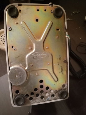 SEH telephone used, Greek made March 1973