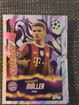 Topps Champions League 2025/2026 No571 Energy Muller like new