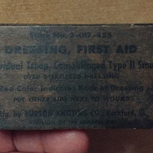 American Individual Dressing 1960 like new, rare