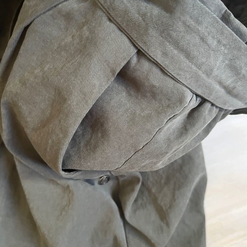 Funky Buddha women's paperbag pants like new, size S, olive