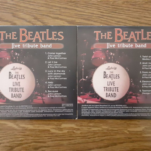 The Beatles Live Tribute Band 5 CD collection