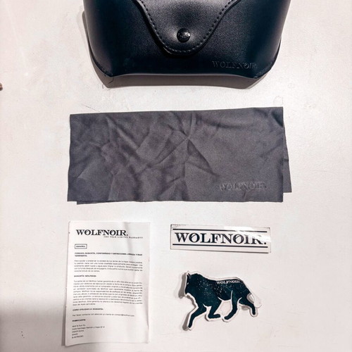 Wolfnoir sunglasses like new, beige