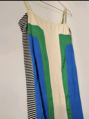 Φόρεμα βαμβακερό πολύχρωμο σαν καινούργιο με αποσπώμενες τιράντες