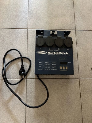 Showtec Switch Pack 4ch like new