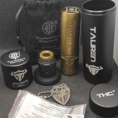Tauren Max Mod by Thunderhead THC brass, like new with Tauren RDA