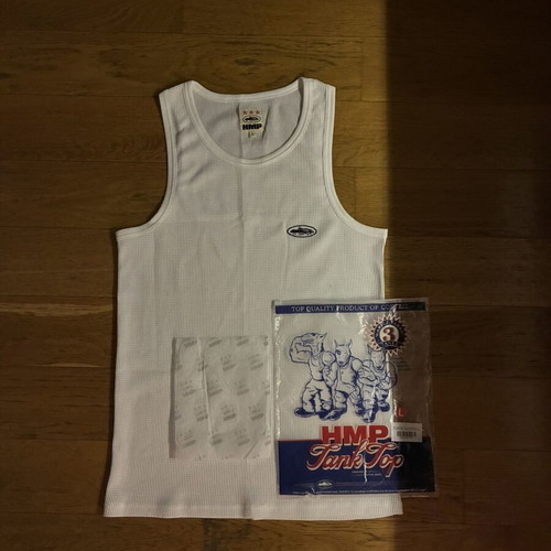 Corteiz Tank Top White brand new, size Large
