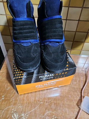 Blue turquoise ankle boots size 39 type sneakers used