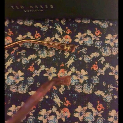 Ted Baker women's sunglasses new, brown and gold