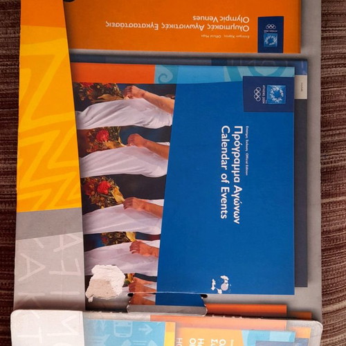 Olympic Games Athens 2004 program and booklets new