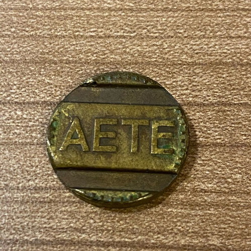 Collectible AETE telephone token like new