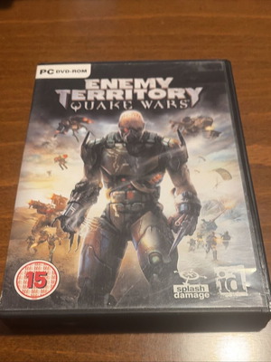 Enemy Territory Quake Wars PC DVD like new