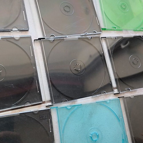 Slim CD/DVD cases used, pack of 20 pieces