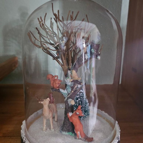 Christmas decoration with light Marks & Spencer like new, battery operated