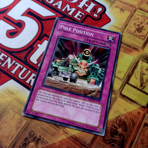Pole Position Yu-Gi-Oh! card used, DR3