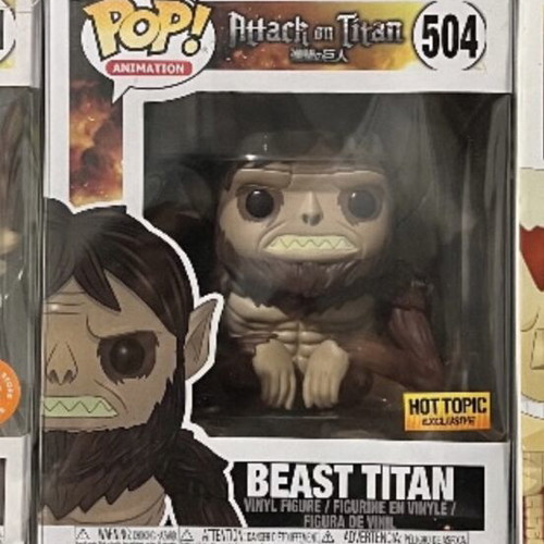 Beast Titan Funko Pop new Hot Topic exclusive