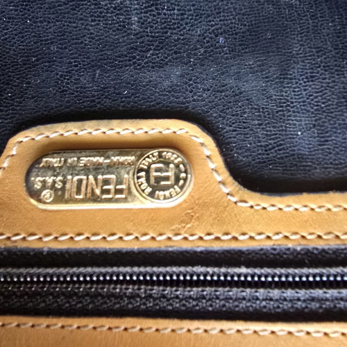 Fendi vintage handheld bag used, brown