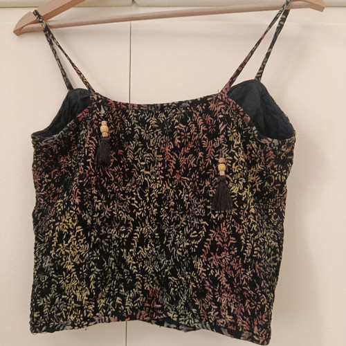 Zara crop top, multicolored, size M