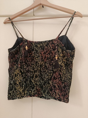 Zara crop top, multicolored, size M