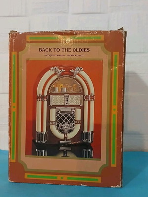 Vintage radio jukebox style used, 20cm