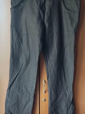 Cotton pants gray anthracite straight fit size 46 like new