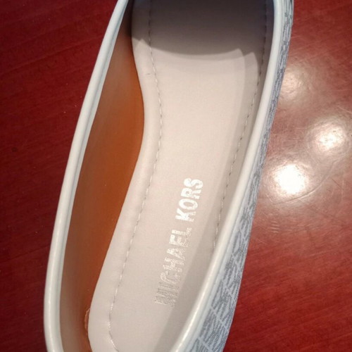 Michael Kors ballerinas new, white and grey