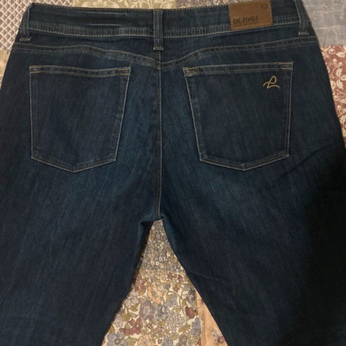 DL1961 Vintage Bootcut Jeans Like New, Dark Blue, Low Rise