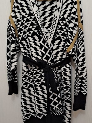 Aggel knitwear long cardigan new, multicolor
