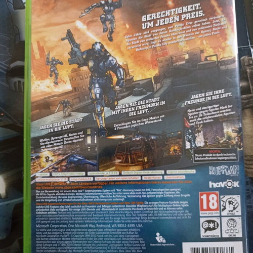 Crackdown 2 Xbox 360 like new