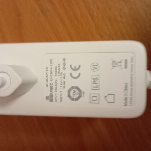 ZTE charger 12 volt 3 amp 36 watt