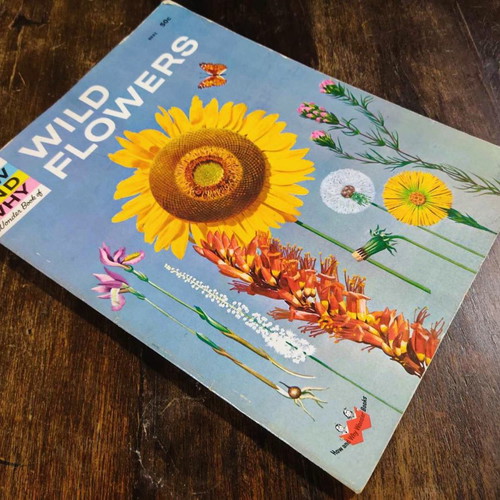 Wild Flowers 1962 book used, English edition