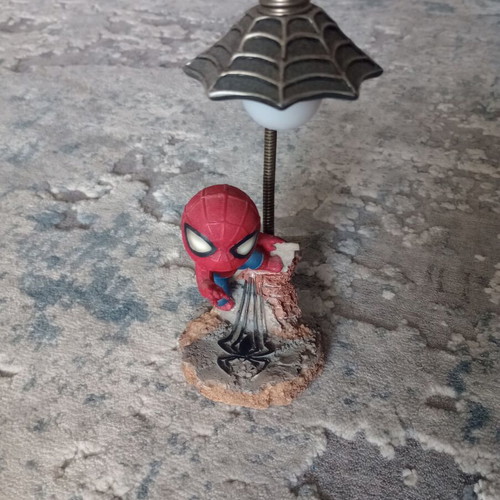 Vintage Spider-Man decorative figure