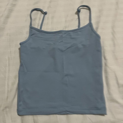 Pull & Bear blue camisole top, XS