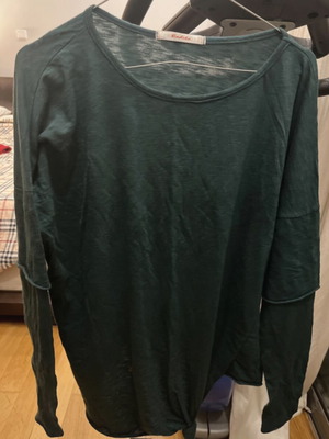 Badila cotton top like new, green, size M