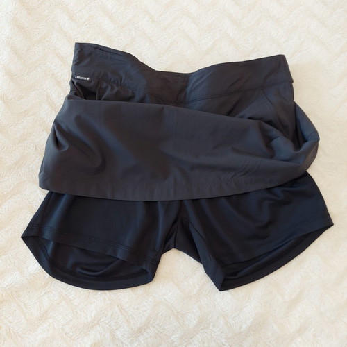 Lafuma sports skirt with built-in leggings, dark grey, size L