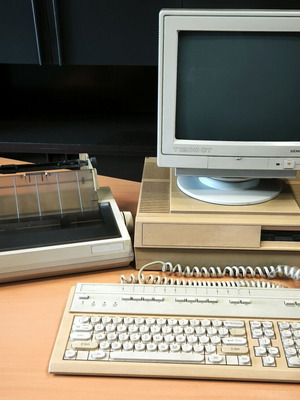 Siemens T1200CT Telex system used, integrated teletype
