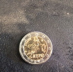 2€ Coin Greece 2002 "S" like new with multiple errors